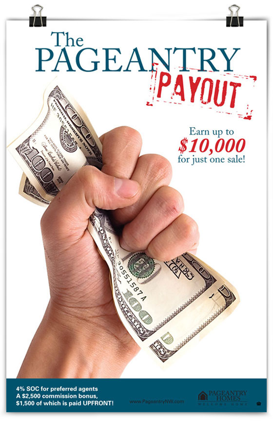 Pagentry Payout Poster