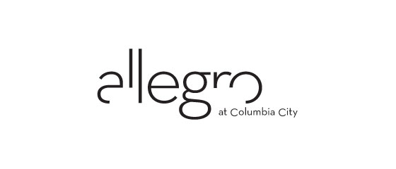 Allegro at Columbia City Logo