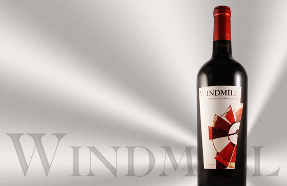 Windmill Wine Label Design